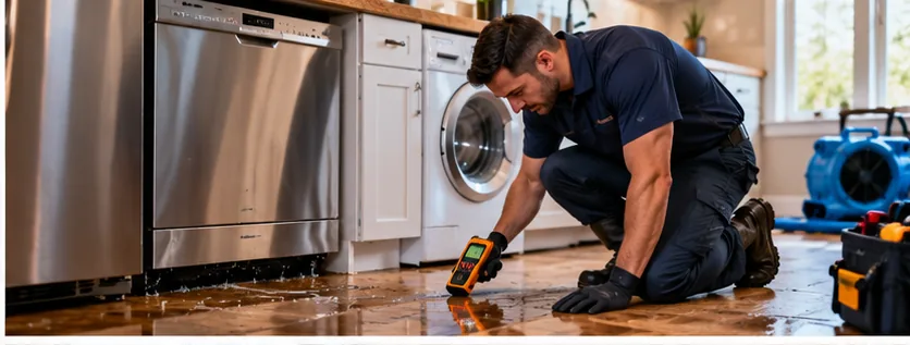 Appliance Leak Cleanup in DeSoto, Texas